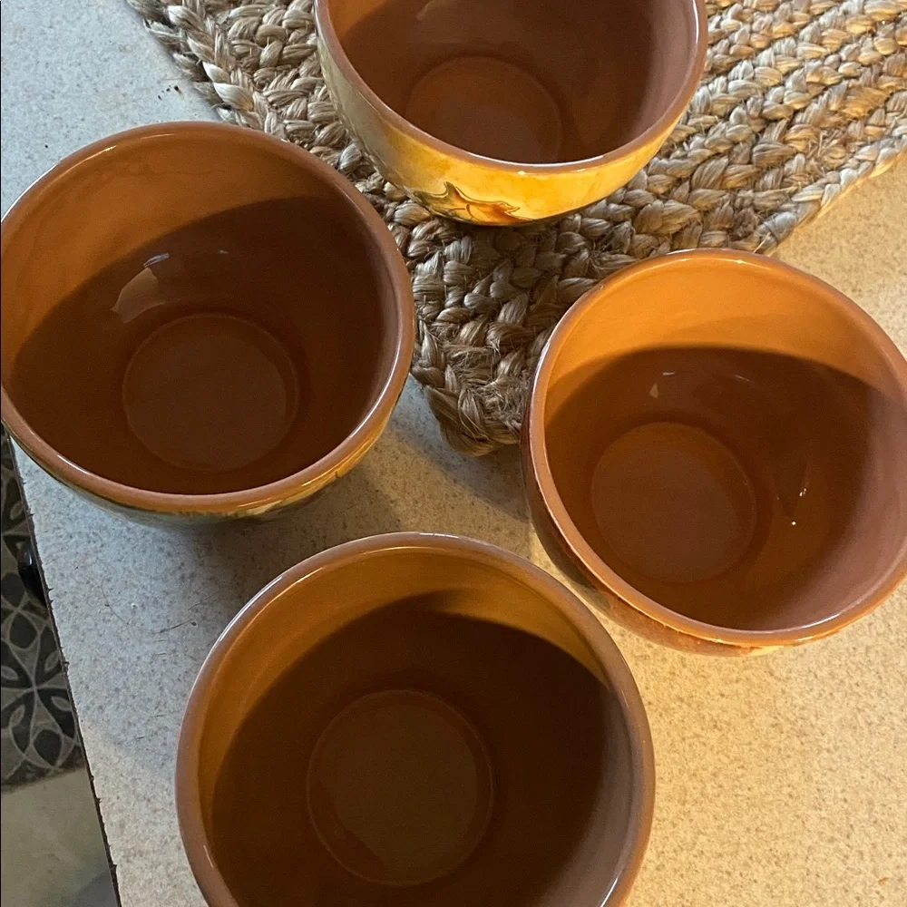Lillian Vernon vintage fall bowls